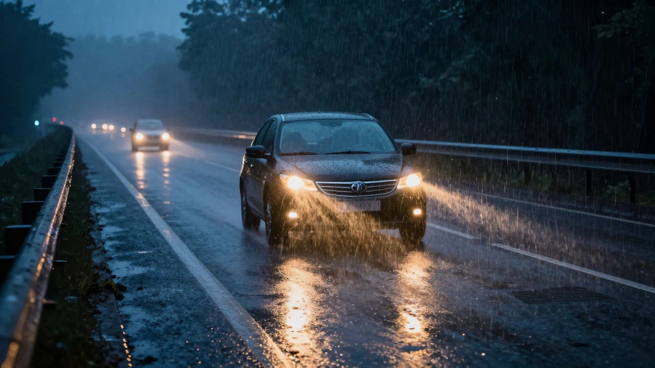 Какие лампы лучше светят в дождь: выбор для безопасной езды
